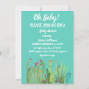 Search for mexican baby boy shower invitations Cactus