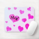 Search for couples names mousepads Pink