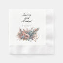 Search for pink and silver wedding napkins Elegant