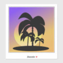 Search for sunset palm stickers Summer