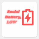 Search for funny introvert stickers Social battery