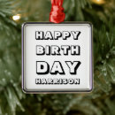 Search for happy birthday christmas tree decorations Modern