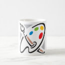 Search for painters palette mugs Artist
