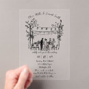 Search for sketch wedding invitations Hand drawn
