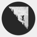 Search for downhill ski stickers Powder