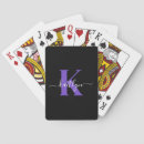 Search for purple playing cards Modern