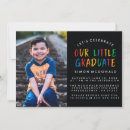 Search for kindergarten photo graduation invitations Cute