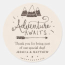 Search for tribal thank you stickers Rustic