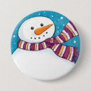 Search for happy snowman badges Carrot nose