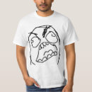 Search for angry no meme face tshirts Rage