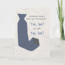 Search for tie cards For him