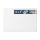 Search for bouquet of flowers return address labels Bride