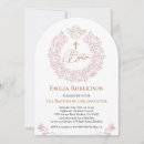 Search for baby angel christening invitations Pink