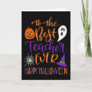 Search for teachers halloween cards Typography