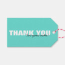 Search for thank you hang tags Customer appreciation
