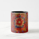 Search for red mandala mugs Yoga