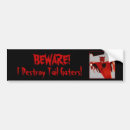 Search for demons bumper stickers Scary