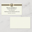 Search for ambulance paramedic business cards Ems