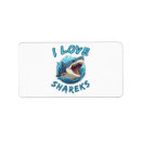 Search for shark return address labels Funny