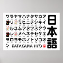 Search for japanese language posters Katakana