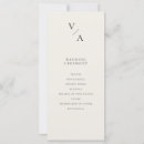 Search for monogram wedding programs Elegant