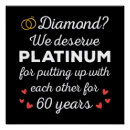 Search for 60th anniversary posters Diamond
