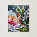 Search for hummingbird puzzles Flower