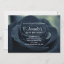 Search for gothic black rose invitations Dark