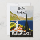 Search for lakes invitations Italy