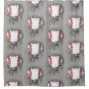 Search for baseball shower curtains Pitcher