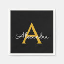 Search for black napkins Script