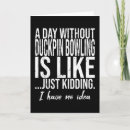 Search for funny bowling cards Strike