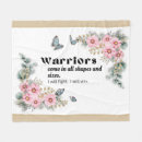 Search for cancer blankets Warrior