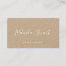 Search for kraft business cards Rustic