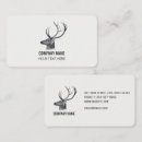Search for deer business cards Masculine