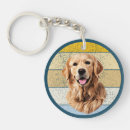 Search for cute golden retriever key rings Portrait