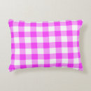Search for pink gingham cushions Plaid