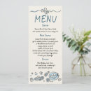 Search for handwritten wedding menus Funky