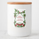 Search for christmas food labels Red