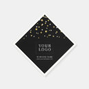 Search for business logo placemats Black