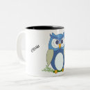 Search for owls mugs Blue owl