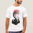 Search for black and white snake tshirts Cobra