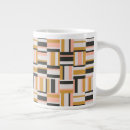 Search for geometric shapes pattern mugs Retro