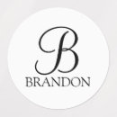 Search for personalization stickers Initial