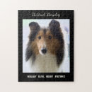 Search for shetland sheepdog puzzles Sheltie