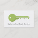 Search for house key real estate business cards Modern