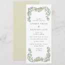 Search for romantic floral wedding invitations Garden
