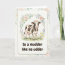 Search for puns mothers day cards Cow pun