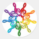 Search for clefs stickers Musical notes