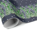 Search for peace on earth wrapping paper Blue